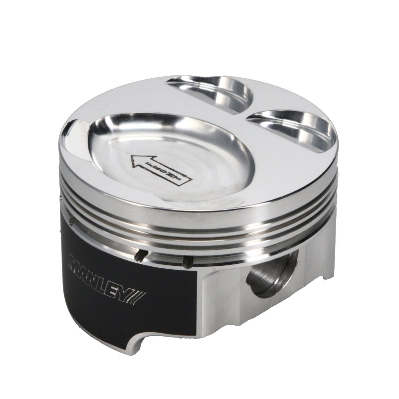Manley Mazda 94mm 88mm +5mm Bore 9.5 CR Dish Type Platinum Series Pistons w/Rings 630005C-4