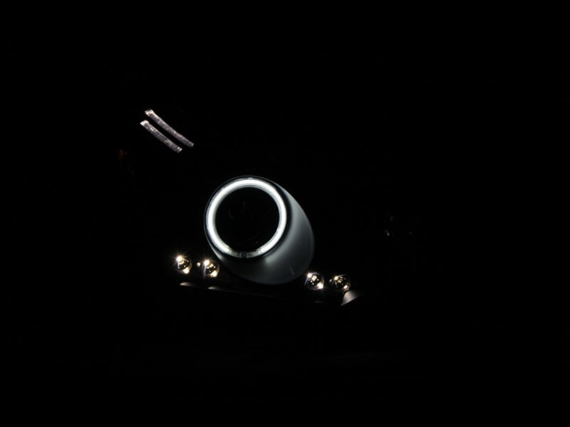 ANZO 2008-2011 Ford Focus Projector Headlights Black 121272