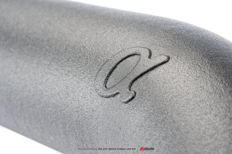 AMS Performance Nissan R35 GTR Omega Turbo Kit 3in Lower Intercooler Pipes ALP.07.14.0020-1