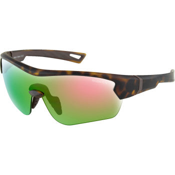 ZAN HEADGEAR Stella Sunglasses - Matte Brown Tortoise - Brown Pink Mirror Lens BSTEL101