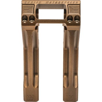KODLIN USA Fastback Risers - 8" - Bronze Softail 2018-2024 K55122B