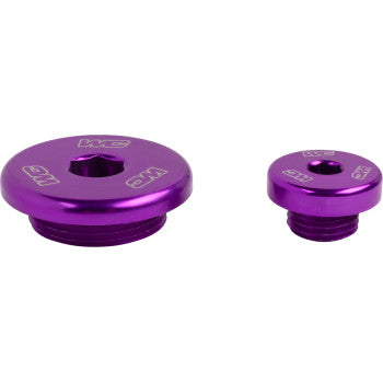 WORKS CONNECTION Engine Plug - Purple - Yamaha 24-P551