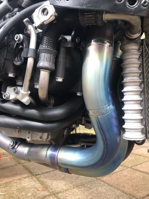 Vandemon Yamaha YZF-R1 & YZF-R1M Vandemon Titanium Exhaust System 2015-25 YAMAR115EXHTICFA VA-82