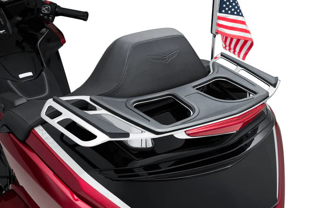 Goldstrike Luggage Rack With Lightstrike For 21-Up Gold Wing Black 28221