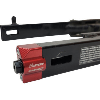 DRIVEN RACING Captive Axle Block - Red - Grom MSX125 Grom 2022-2024 DRCAX-206RD