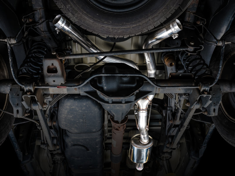 AWE Tuning 09-18 RAM 1500 5.7L (w/o Cutout) 0FG Dual Rear Exit Cat-Back Exhaust - Chrome Silver Tips 3015-32101