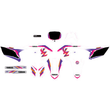 D'COR VISUALS Graphic Kit - YZ250F 2024 Retro 20-50-335