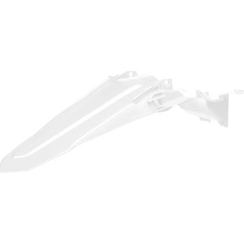 POLISPORT Fender - Rear - White - YZ 250/450 F 8687300002