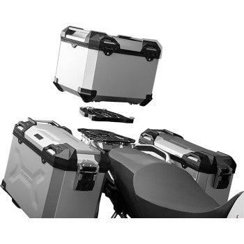 SW-MOTECH TRAX ADV Top Case - 38 Liter - Silver ALK.00.733.15000/S
