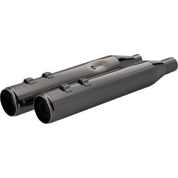 KHROME WERKS 4-1/2" HP-Plus® Slip-On Mufflers with Race Tip - Eclipse® - M8 201940