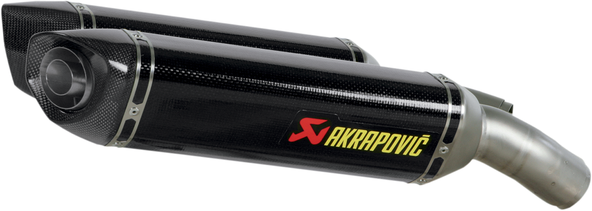 AKRAPOVIC Slip-On Exhaust Mufflers Carbon Fiber 848 / 1098 / 1198 S-D10SO3-ZC 1811-1463