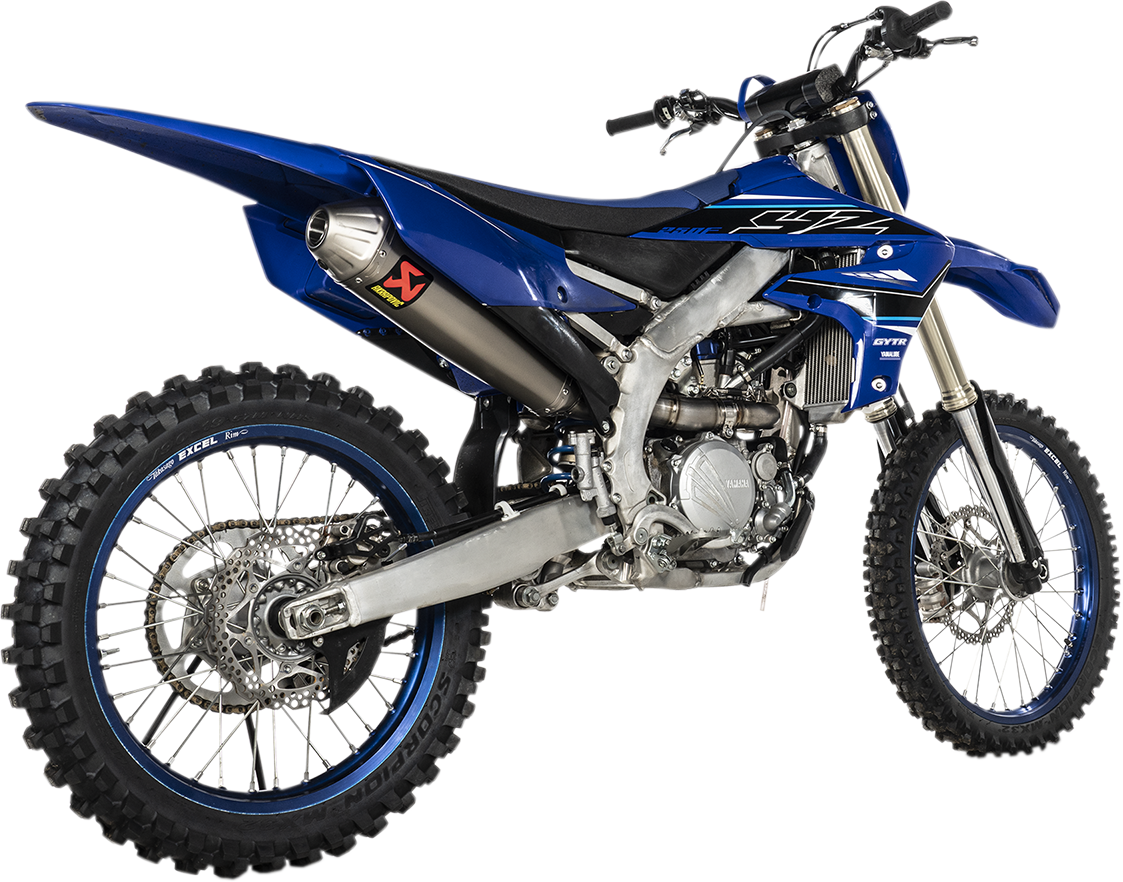 AKRAPOVIC Evolution Exhaust - Titanium YZ250F /FX 2018-2023 S-Y2MET16-CIBNTA 1820-1992