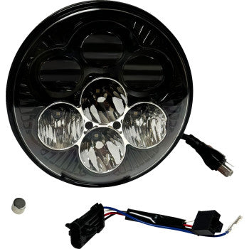 CUSTOM DYNAMICS Headlight - Shark Demon® - LED - Color Changing SD2-7-14