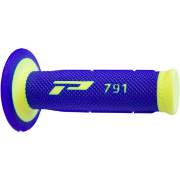 PRO GRIP Triple Density 791 Grips - Fluorescent Yellow/Blue PA079100GIBL