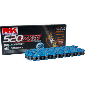 RK 520 ZXW - Drive Chain - 150 Links - Blue BB520ZXW-150