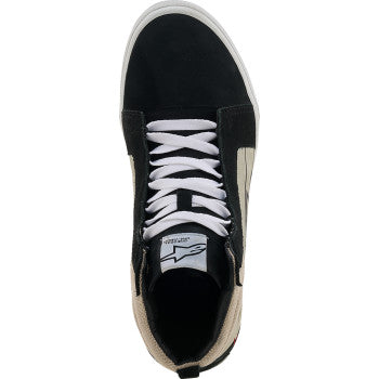 ALPINESTARS Ride-63 Leather Shoes - Black/Cool Gray/White - US 8 2540926-1471-8
