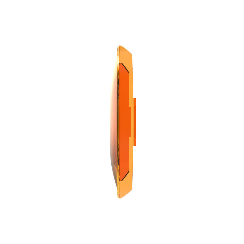 KC HiLiTES SlimLite 8in. LED Light Shield (Shield Only) - Amber 5208