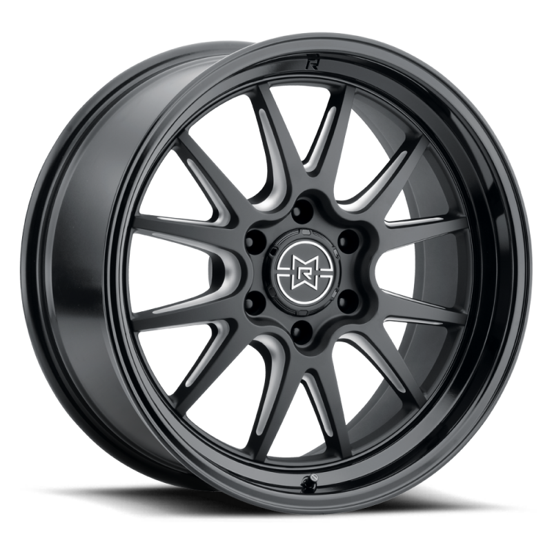 Method Raised MR802 20x10 / 8x170 BP / -18mm Offset / 125mm Bore - Double Black Milled Wheel MR80221087518N