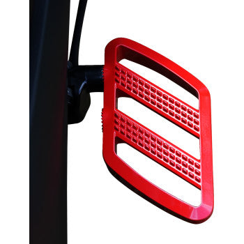 SHOW CHROME Combat Boards - Driver - Red - Ryker '19-'24 41-426RD