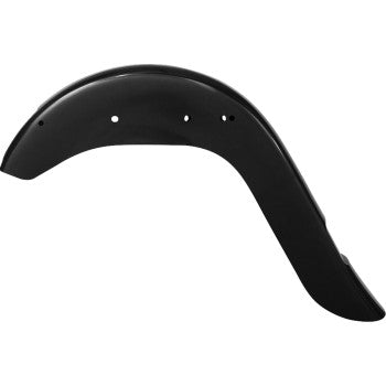 KLOCK WERKS Rear Fender - Vicla Frenched - 9" Extended Rear - Black KWF-02-0311