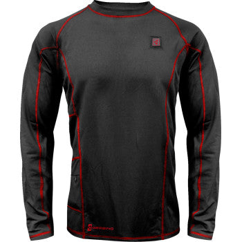 GERBING HEATED CLOTHING 7V Heated Base Layer Shirt - M GERBLS7VMBLKM