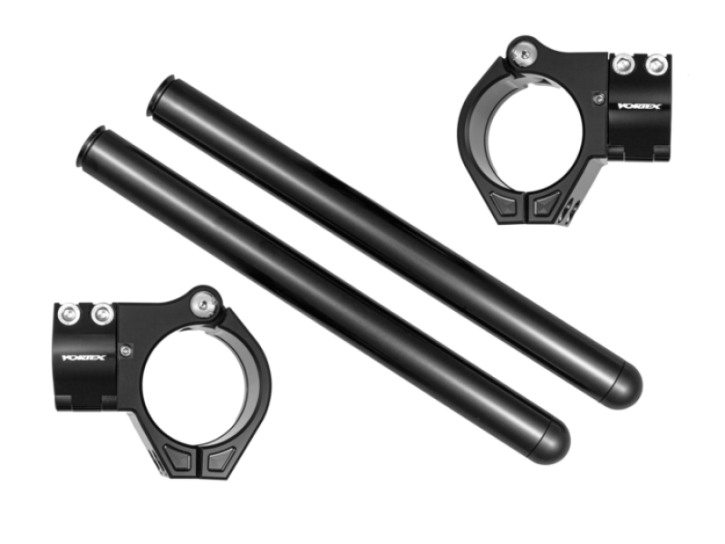 Vortex Racing 7 Degree Bar Angle Zero Offset 50mm Fork Tube CL50BK