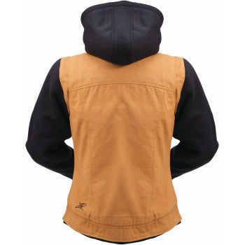 Z1R Women's Jayrod Jacket - Black/Tan - 2W 2813-1080
