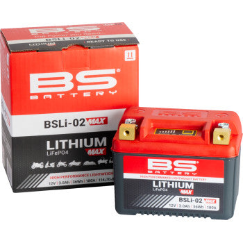 BS BATTERY Lithium Battery - BSLi-02 Max 360115