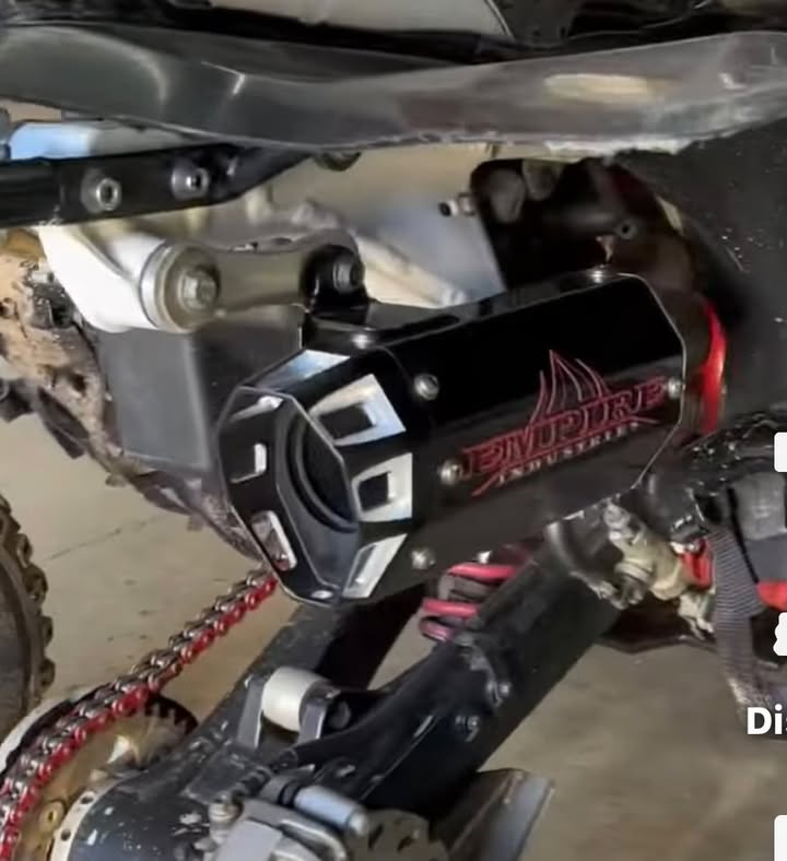 Empire industries Big Bore Gen 2 Full Exhaust for TRX 450 2006+ EMP-TRX-06-BB-G2