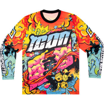 ICON Scatterbrain Jersey - Black - XL 2824-0113