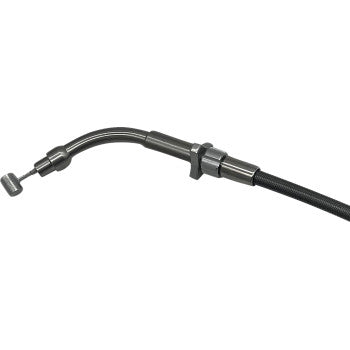 FAT BAGGERS EZ Install Upper Clutch Cable - FLHX/FLTR,SE - +8" - Braided 108008