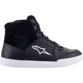 ALPINESTARS Chrome Shoes - Waterproof - Black/White - US 7.5 2543123-157-7.5
