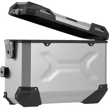 SW-MOTECH TRAX ADV Aluminum Case System - Silver - Ducati Multistrada V4 '21-'24 KFT.22.822.70300/S
