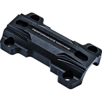 PERFORMANCE MACHINE (PM) Adapter - Gauge Relocation Kit - Black Ops® 0208-2196-SMB