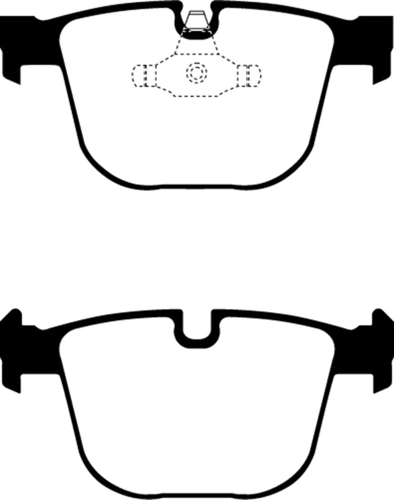 EBC 08-10 BMW M3 4.0 (E90) Ultimax2 Rear Brake Pads UD919