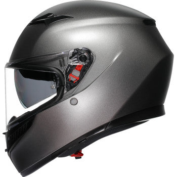 AGV K3 Helmet - Mono - Matte Luna Gray - 2XL 2118381004-023-XXL