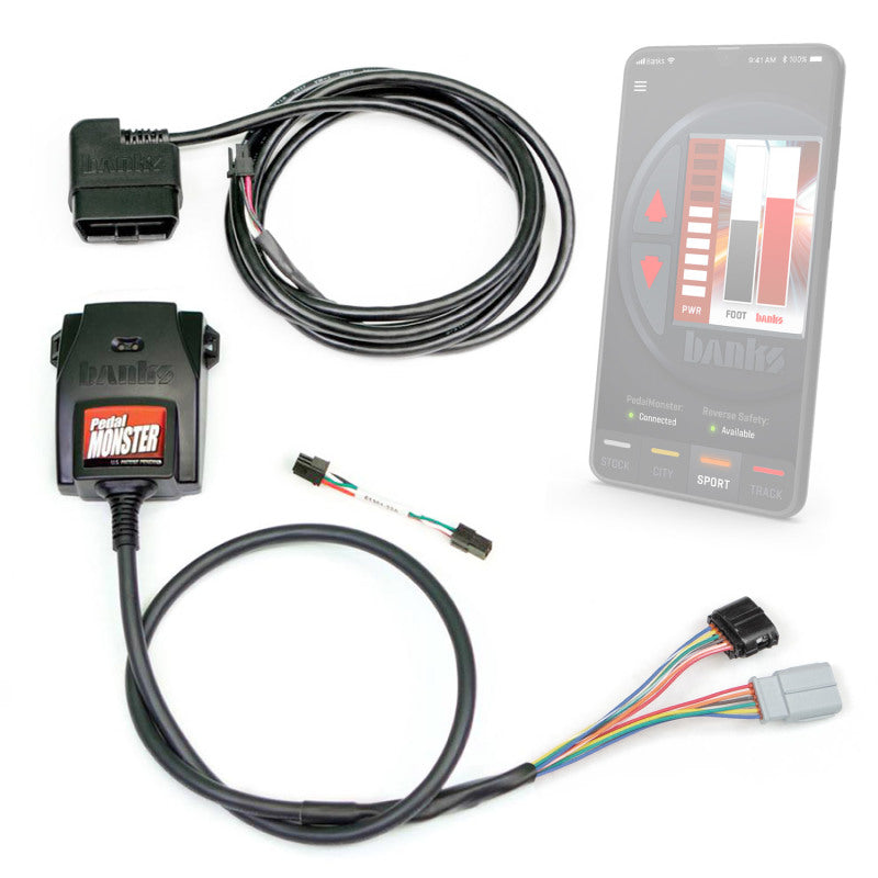 Banks Power Pedal Monster Throttle Sensitivity Booster (Stand-Alone) - Use w/Phone 64340