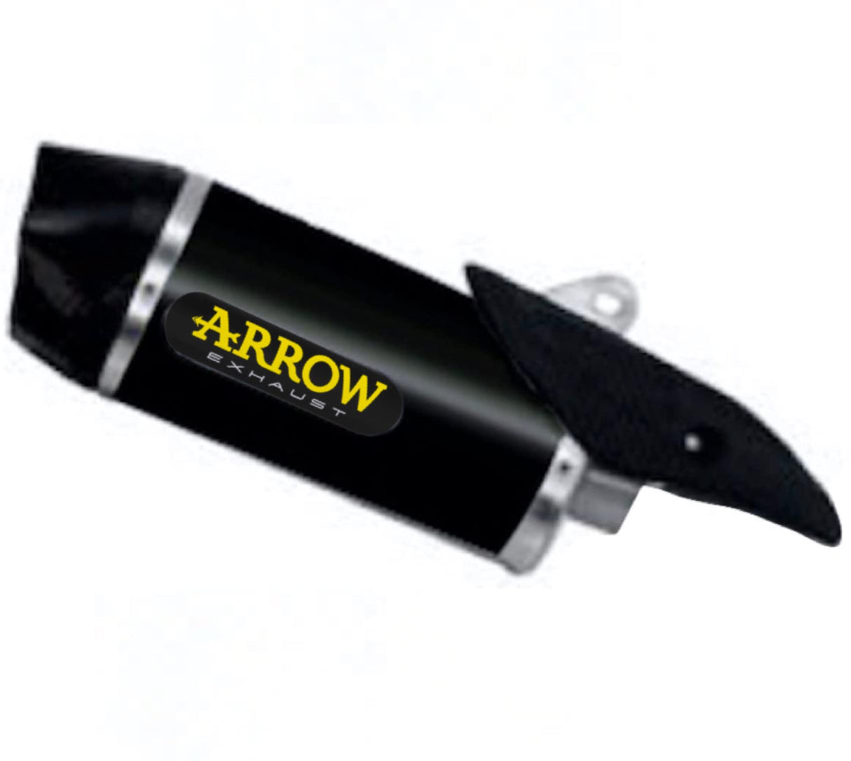 71829akn Arrow Yamaha Yzf R1 15-25 Homologated Aluminium Dark Indy Race Silencer With Carbon End Cap For Original Collectors