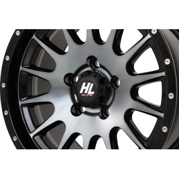HIGH LIFTER Wheel - HL25 - Front/Rear - Dark Tint Gray - 15x7 - 5/4.5 - 4+3 (+10 mm) 15HL25-1655