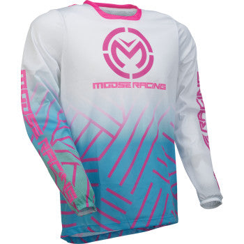 MOOSE RACING Sahara Jersey - Pink/Blue/White - Small 29107955
