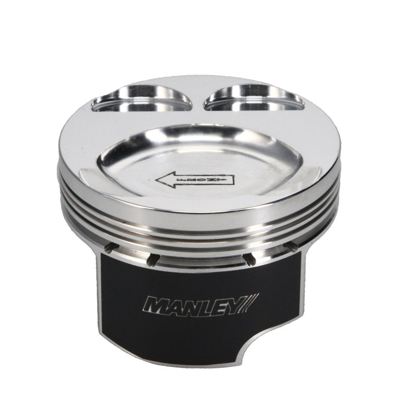 Manley Mazda 87.5mm STD Bore 9.5 CR Dish Type Platinum Series Extreme Duty Pistons w/Rings 630000CE-4