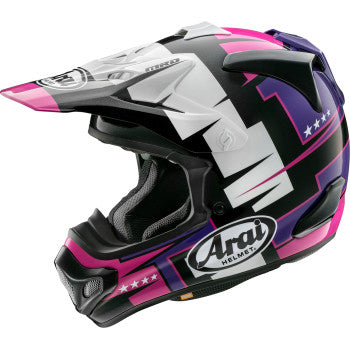 ARAI HELMETS VX-Pro4 Helmet - Battle - Purple - Large 0110-8714