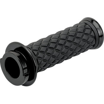 BILTWELL Grips - Alumicore - TBW - Black 6608-201-01