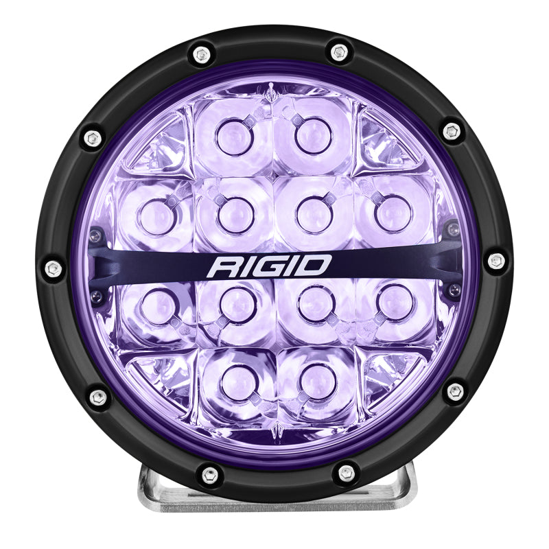 Rigid Industries 360-Series 6in LED Off-Road Spot Beam - RGBW C36412