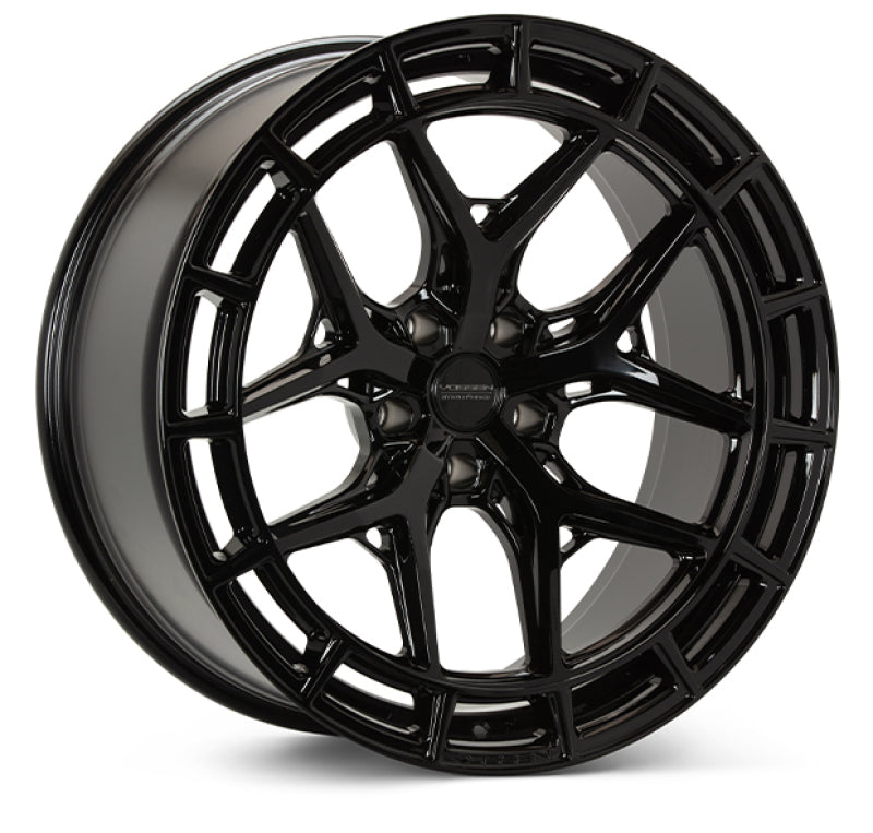 Vossen HFX-1 21x12 - 5x120 - ET52 - Deep - 72.56 - Gloss Black Wheel