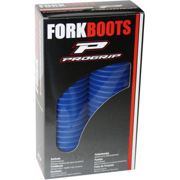 PRO GRIP Fork Boots - 34/37 mm - Blue PA250037GOBL