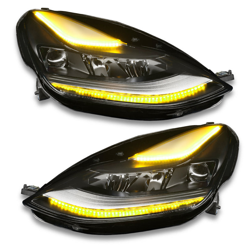 Oracle 2021+ Tesla Model 3 Dynamic ColorSHIFT Headlight DRL Upgrade Kit SEE WARRANTY