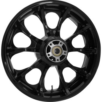 COASTAL MOTO Wheel - Largo 3D - Rear - Single Disc/with ABS - Black 3D-LGO185SB-ABST