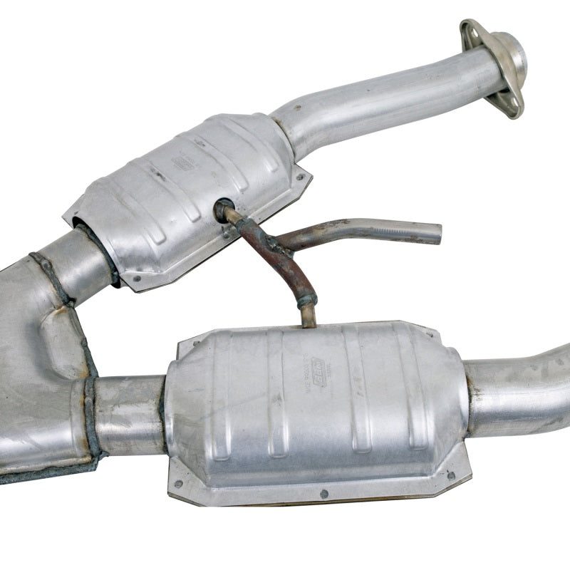 BBK 94-95 Mustang 5.0 Short Mid X Pipe With Catalytic Converters 2-1/2 For BBK Long Tube Headers 1672