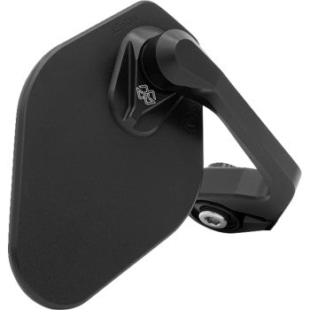 GILLES TOOLING Mirror - STRATOS - Side View - Diamond - Black - Right/Left - Each M03-02-BD